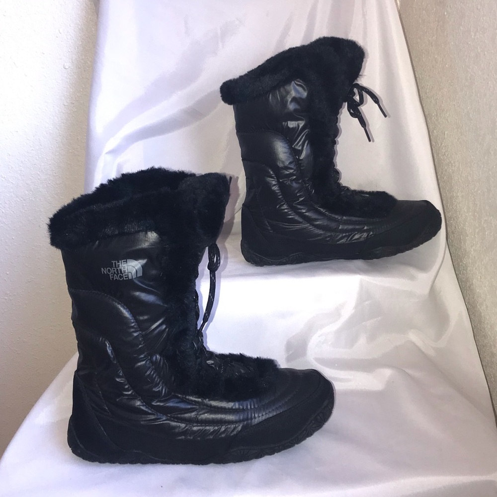 North Face Icepick Puffer Goose Down boots